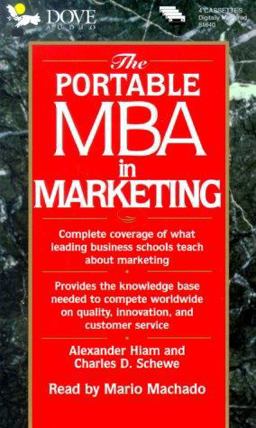 The Portable MBA in Marketing The Portable MBA in Marketing