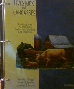 Livestock and Carcasses Evaluation 5th 9780787245696 Front Cover