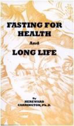 Fasting for Health and Long Life