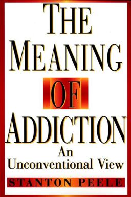 Meaning of Addiction An Unconventional View  9780787943820 Front Cover