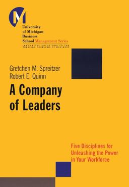 Company of Leaders Five Disciplines for Unleashing the Power in Your Workforce  9780787955830 Front Cover