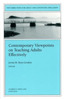 Contemporary Viewpoints on Teaching Adults Effectively  9780787962296 Front Cover