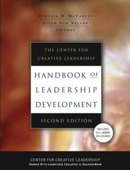 Center for Creative Leadership Handbook of Leadership Development 2nd 9780787965297 Front Cover