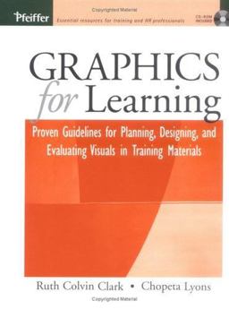 Graphics for Learning Proven Guidelines for Planning, Designing, and Evaluating Visuals in Training Materials  9780787969943 Front Cover