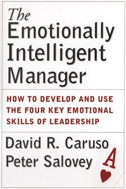 Emotionally Intelligent Manager How to Develop and Use the Four Key Emotional Skills of Leadership  9780787970710 Front Cover