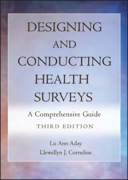 Designing and Conducting Health Surveys A Comprehensive Guide 3rd 9780787975609 Front Cover
