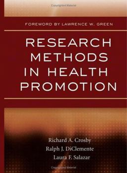 Research Methods in Health Promotion  9780787976798 Front Cover