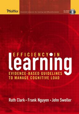 Efficiency in Learning Evidence-Based Guidelines to Manage Cognitive Load  9780787977283 Front Cover