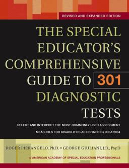 Special Educator's Comprehensive Guide to 301 Diagnostic Tests  9780787978136 Front Cover