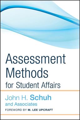 Assessment Methods for Student Affairs  9780787987916 Front Cover