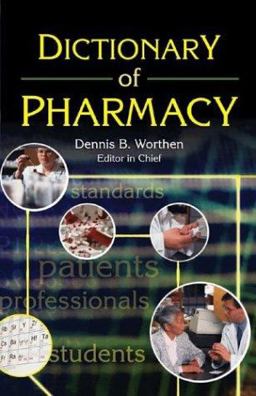 Dictionary of Pharmacy  9780789023285 Front Cover