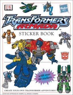 Transformers Armada Sticker Book