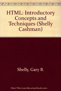 HTML Introductory Concepts and Techniques