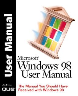 Windows 98 User Manual