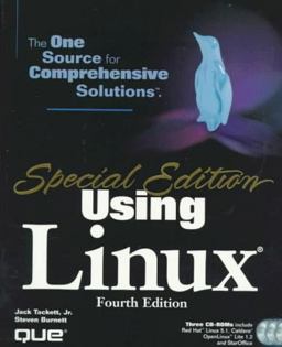 Using Linux 4th 1998 9780789717467 Front Cover