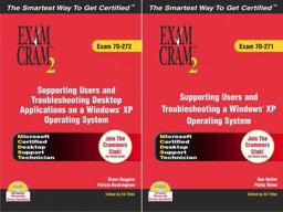 MCDST 70-271 and 70-272 Exam Cram 2 Bundle