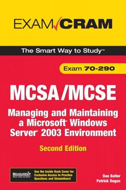 MCSA/MCSE 70-290 Exam Cram