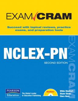 NCLEX-PN Exam Cram 2nd 9780789737069 Front Cover