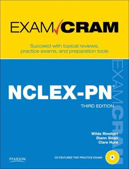 NCLEX-PN Exam Cram 3rd 9780789741066 Front Cover