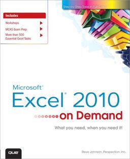 Microsoft Excel 2010 on Demand
