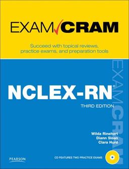 NCLEX-RN Exam Cram 3rd 9780789744821 Front Cover