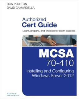 MCSA 70-410 Cert Guide R2 MCSA 70-410 Cert Guide R2