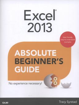 Excel 2013 Absolute Beginner's Guide