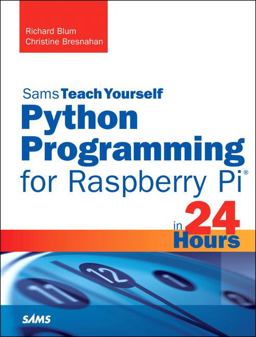 Python Programming for Raspberry Pi  9780789752055 Front Cover