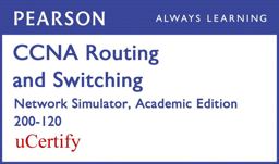 CCNA R&S 200-120 Network Simulator Academic Edition Pearson UCertify Labs Student Access Card