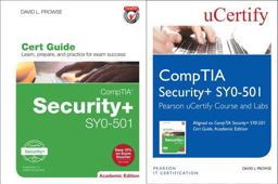 Comptia Security+ Syo-501 Pearson Ucertify Course and Labs and Textbook Bundle