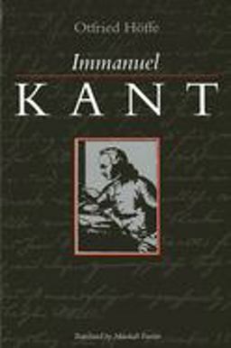 Immanuel Kant  9780791420942 Front Cover