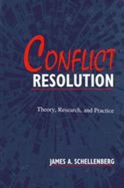 Conflict Resolution Theory, Research, and Practice  9780791431023 Front Cover