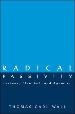 Radical Passivity Levinas, Blanchot and Agamben  9780791440483 Front Cover