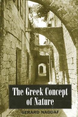 Greek Concept of Nature  9780791463741 Front Cover