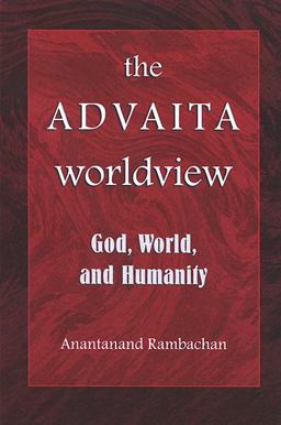 Advaita Worldview God, World, and Humanity  9780791468524 Front Cover