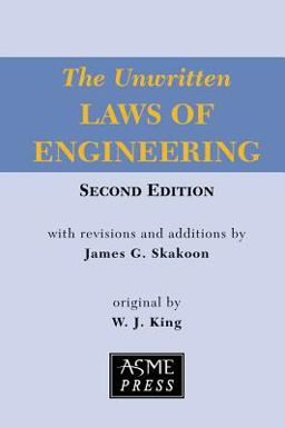Unwritten Laws of Engineering 2nd 9780791861967 Front Cover