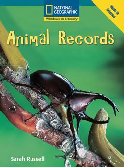 Windows on Literacy Fluent Plus (Math: Math in Science): Animal Records