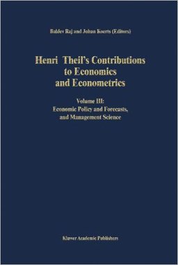 Henri Theil's Contributions to Economics and Econometrics