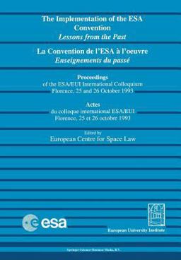 La Convention de l'ESA à L'oeuvre