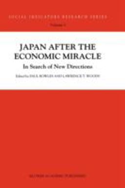 Japan after the Economic Miracle
