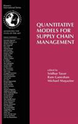 Quantitative Models for Supply Chain Management  9780792383444 Front Cover