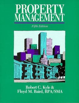 Property Management 5th 1995 9780793110674 Front Cover