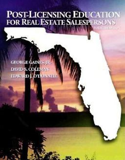 Florida Post-Licensing Education for Real Estate Salepersons