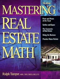 Mastering Real Estate Mathematics 7th 9780793135233 Front Cover