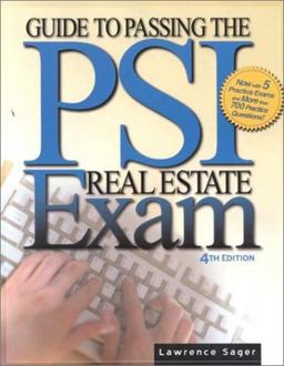 Guide to Passing the PSI Real Estate Exam 4th 9780793138494 Front Cover