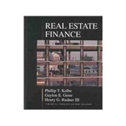 Real Estate Finance Real Estate Finance