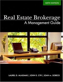 Real Estate Brokerage A Management Guide 6th 9780793167852 Front Cover