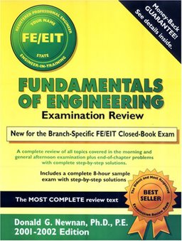Fundamentals of Engineering Examination Review 2001-2002