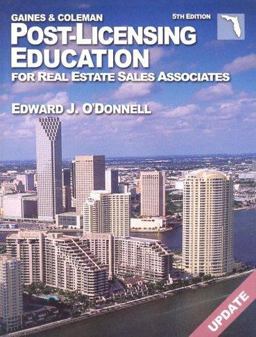 Florida Post-Licensing Education for Real Estate Salespersons