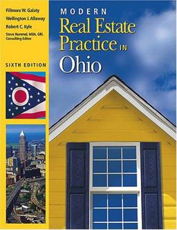 Modern Real Estate Practice in Ohio 6th 9780793187973 Front Cover